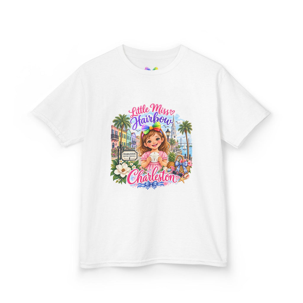 Little Miss Hairbow Goes to Charleston T-shirt