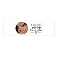 Loving A Combat Veteran Support Sticker