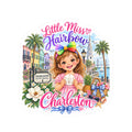 Little Miss Hairbow Charleston sticker