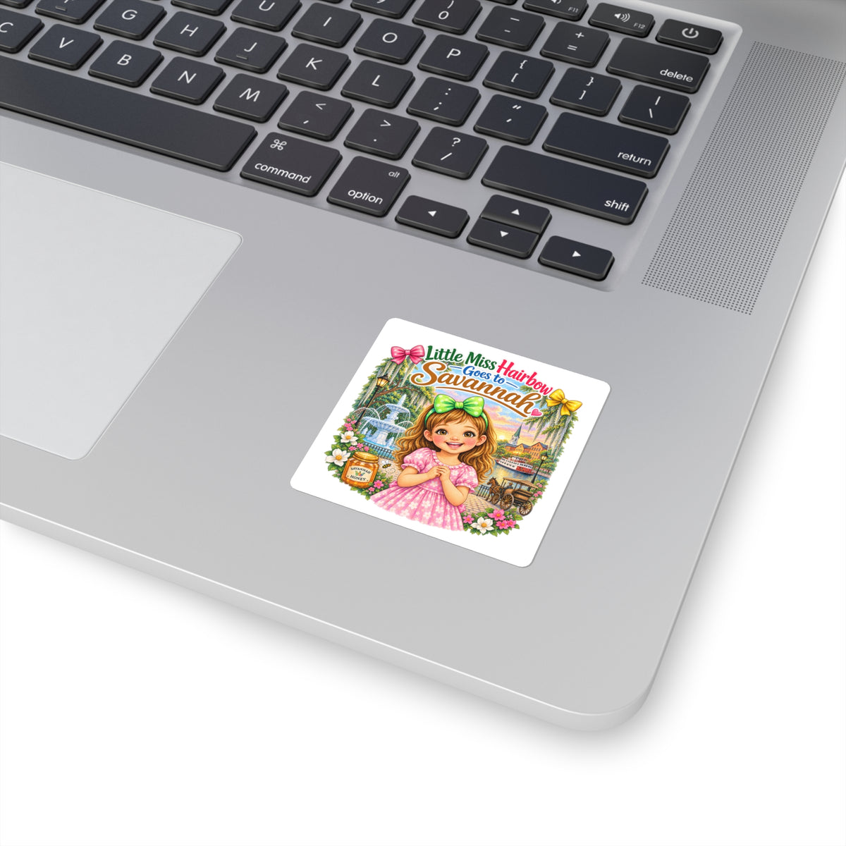 Little Miss Hairbow Goes to Savannah Sticker