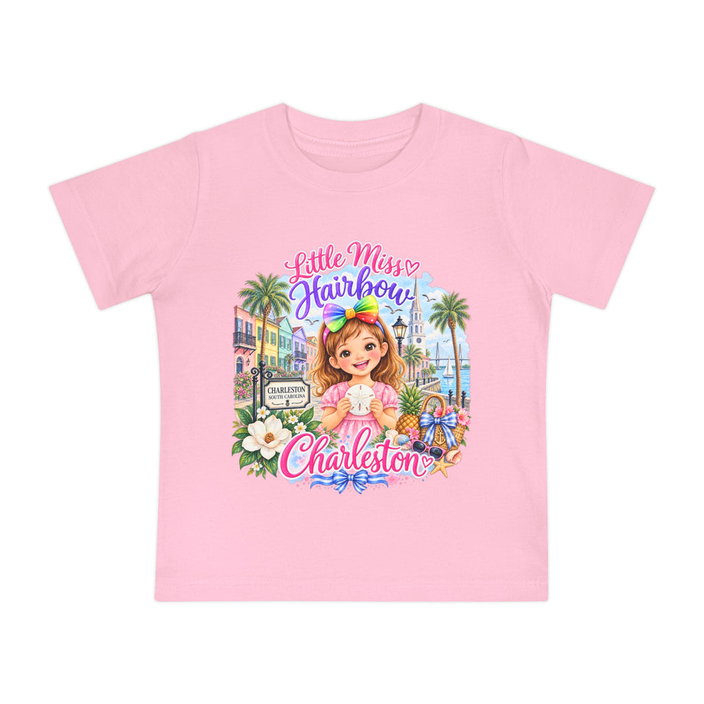 Little Miss Hairbow Baby T-shirt