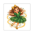 Little Miss Hairbow Goes to Green Bay sticker