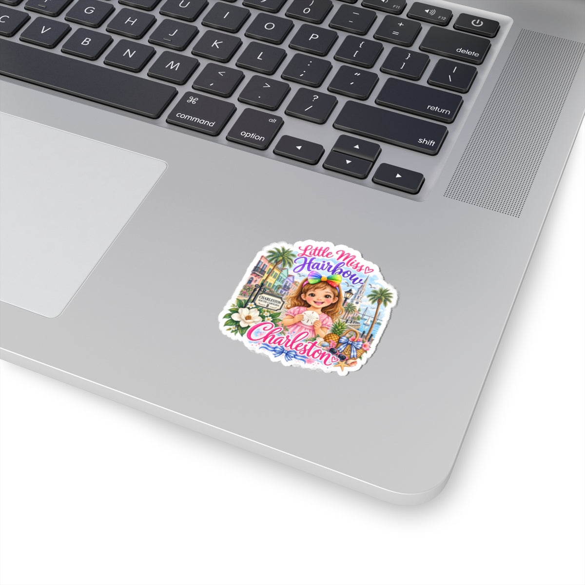 Little Miss Hairbow Charleston sticker