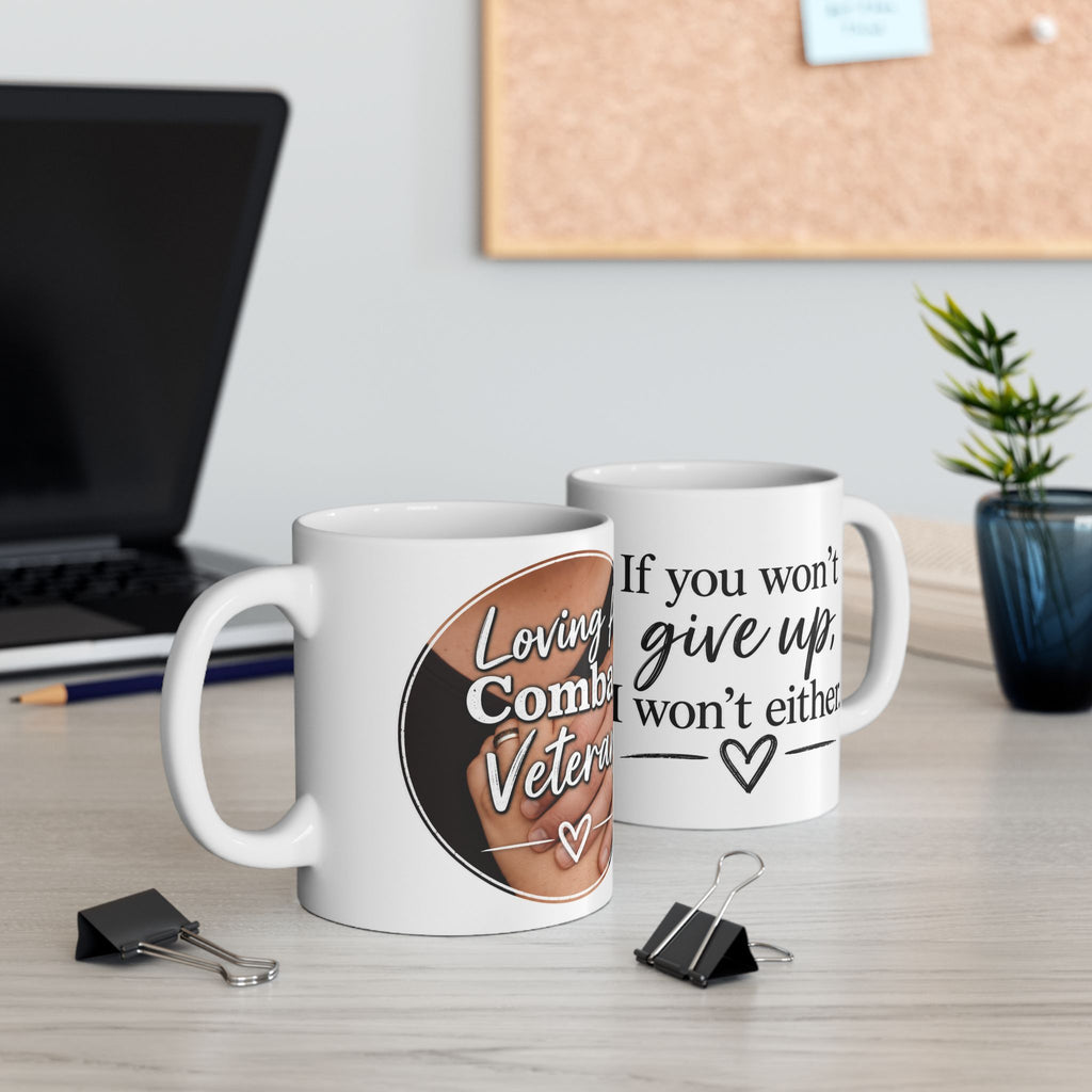 Loving A Combat Veteran Mug