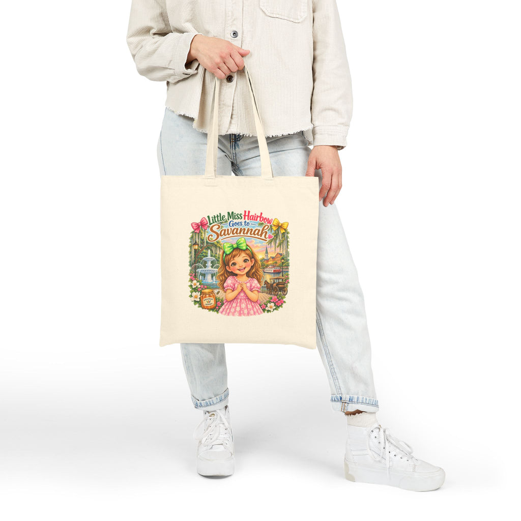 Little Miss Hairbow Goes to Savannah Tote