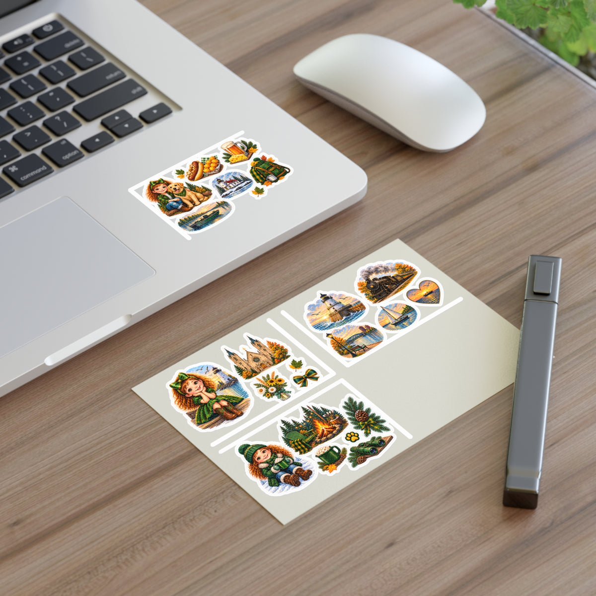 Little Miss Hairbow Green Bay Stickers