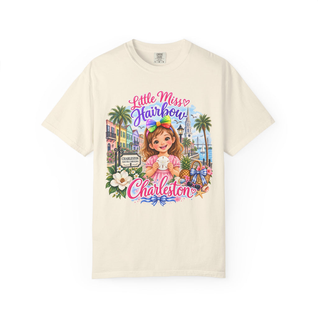 Little Miss Hairbow Charleston T-Shirt