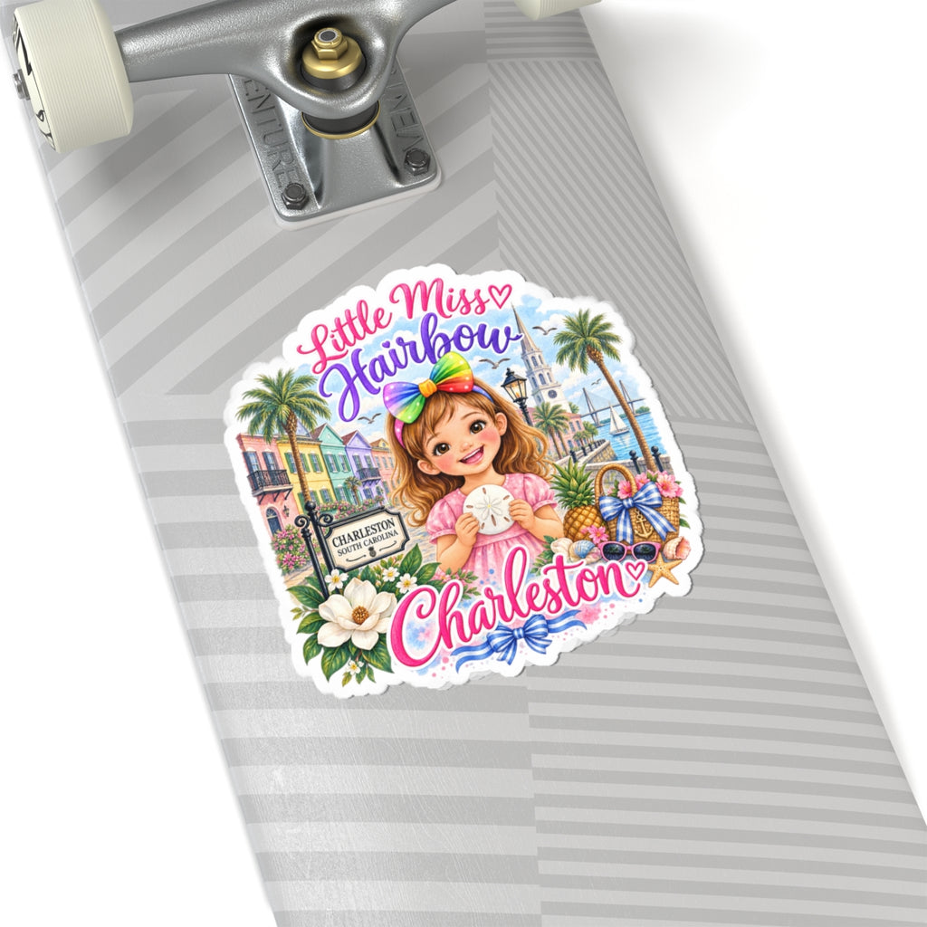 Little Miss Hairbow Charleston sticker
