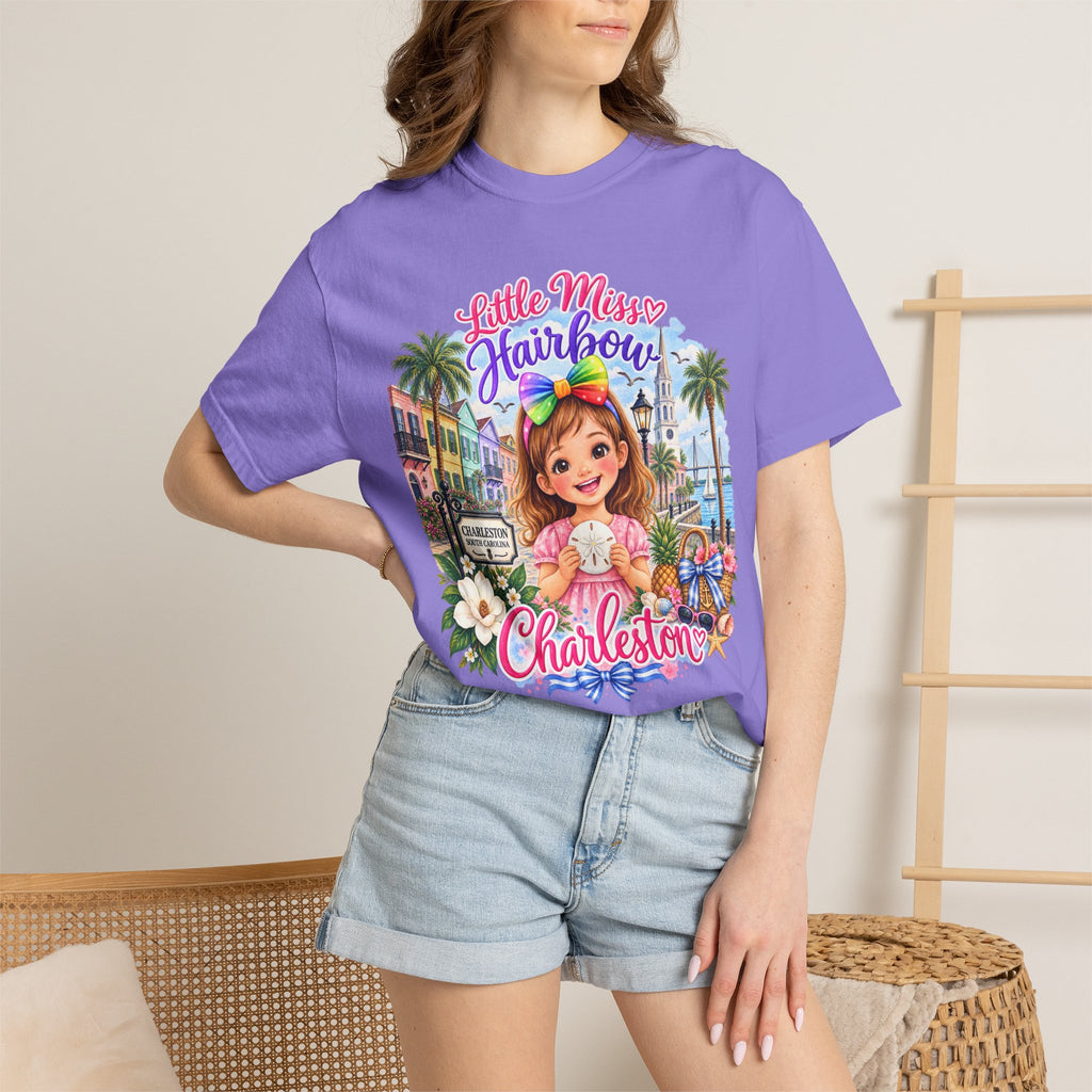 Little Miss Hairbow Charleston T-Shirt