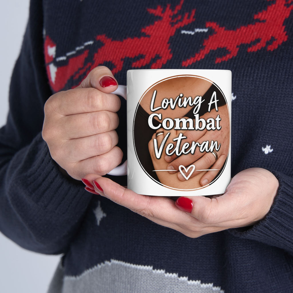 Loving A Combat Veteran Mug