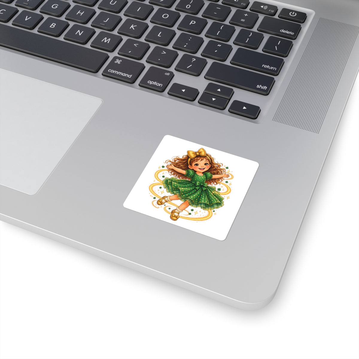 Little Miss Hairbow Goes to Green Bay sticker