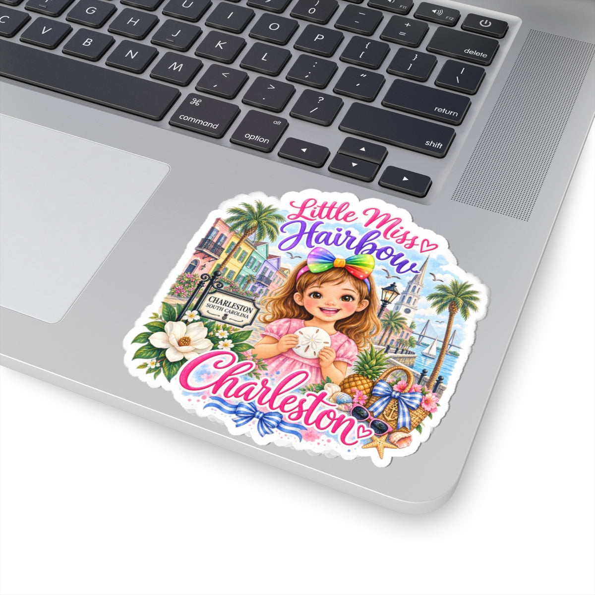Little Miss Hairbow Charleston sticker