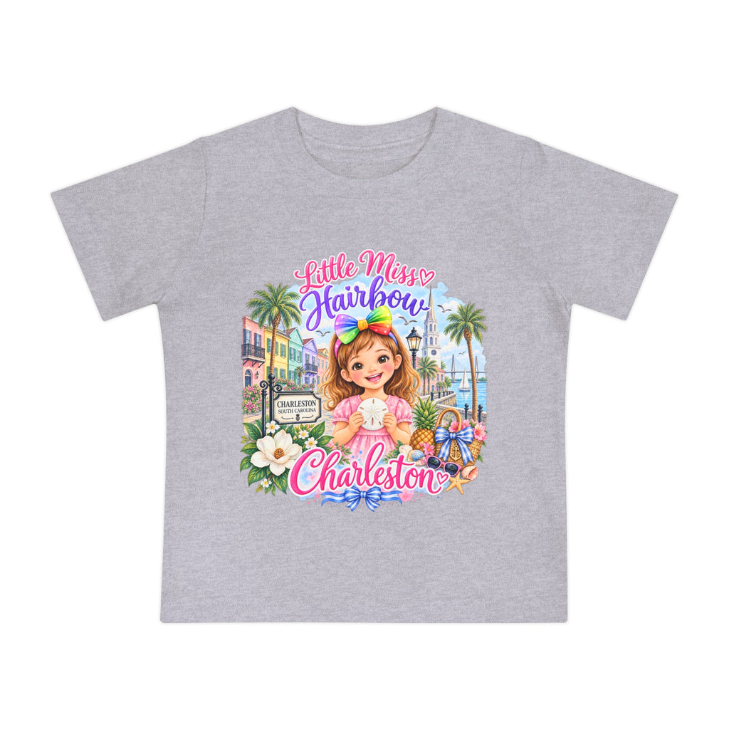 Little Miss Hairbow Baby T-shirt