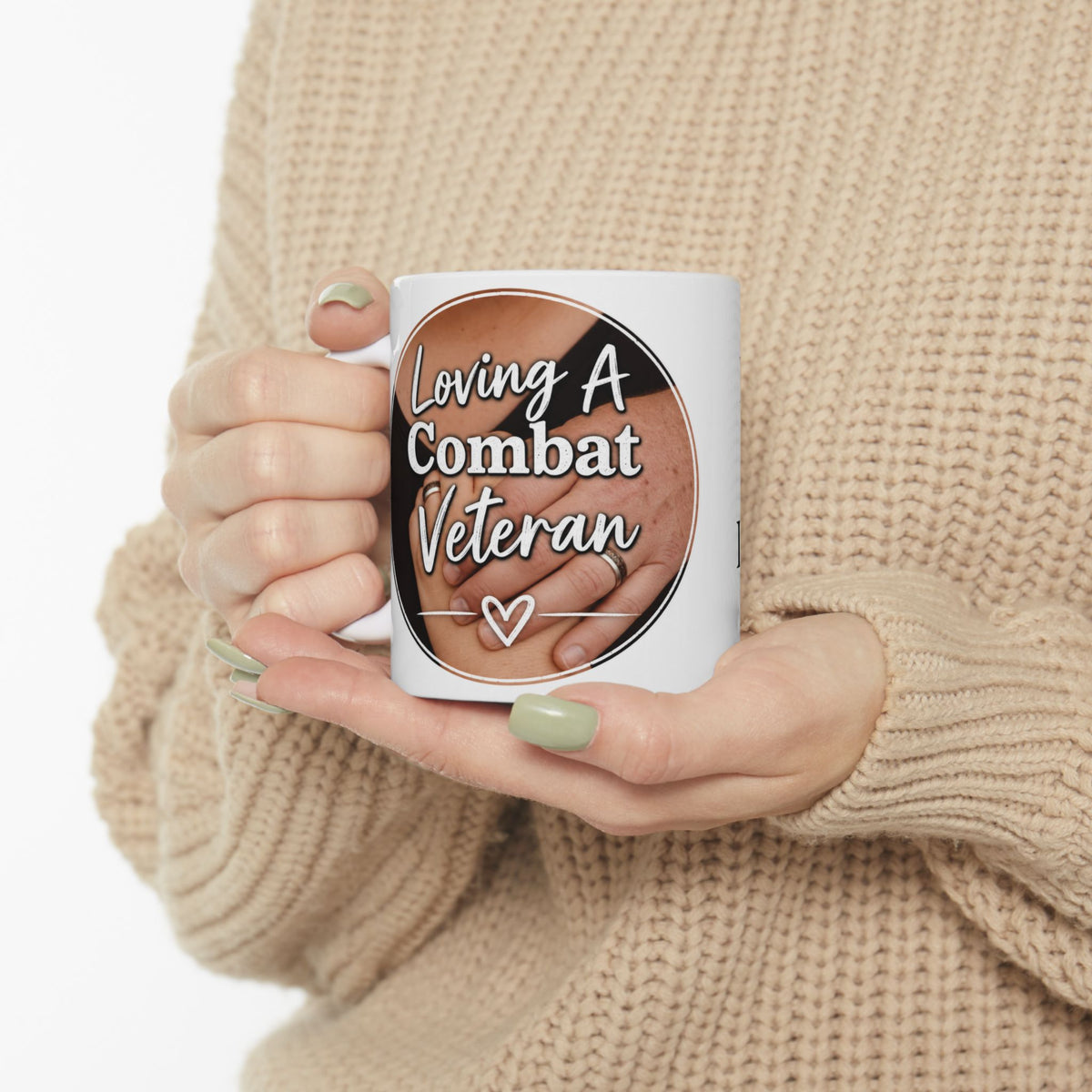 Loving A Combat Veteran Mug