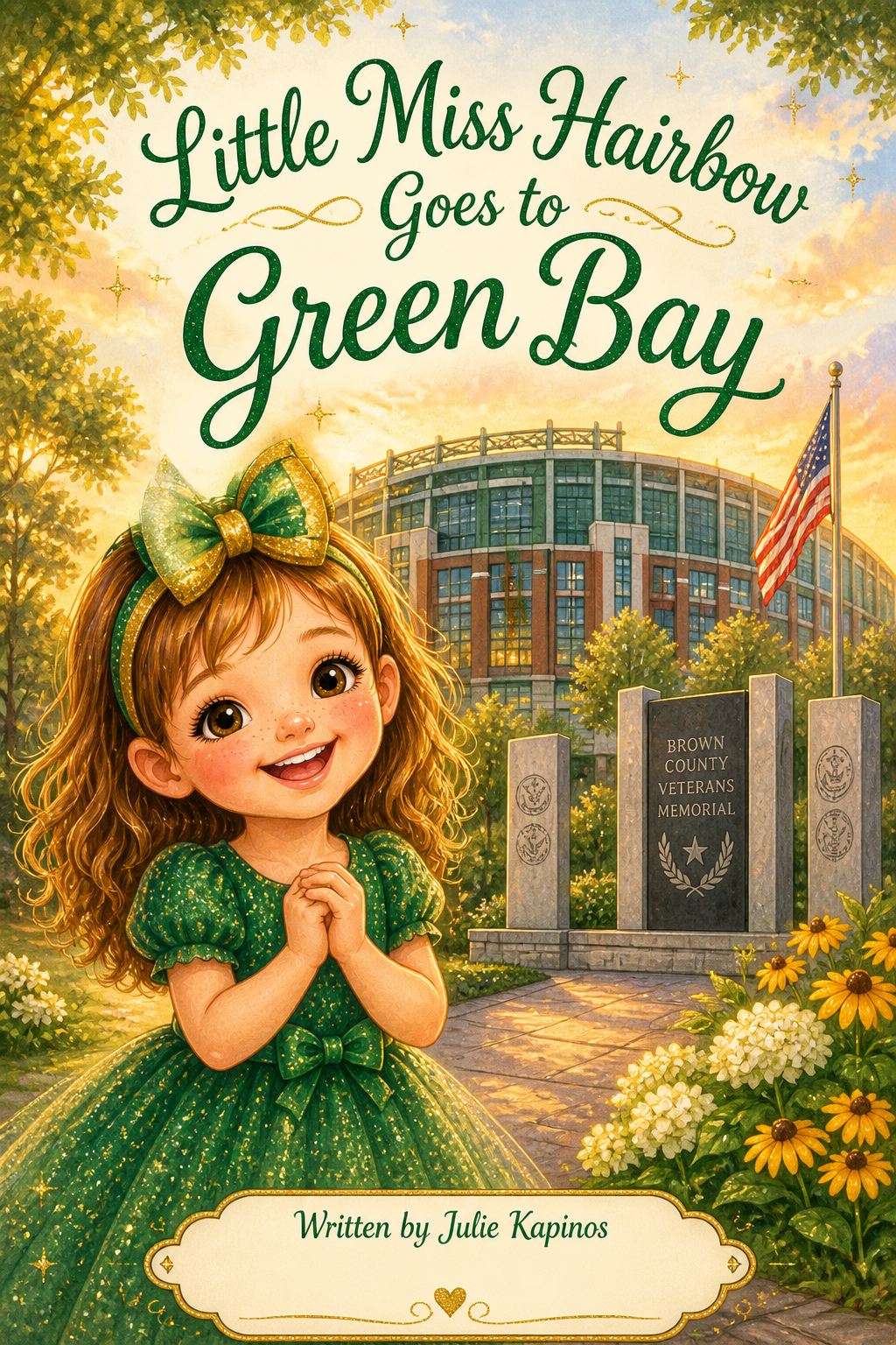 Little Miss Hairbow Goes to Green Bay