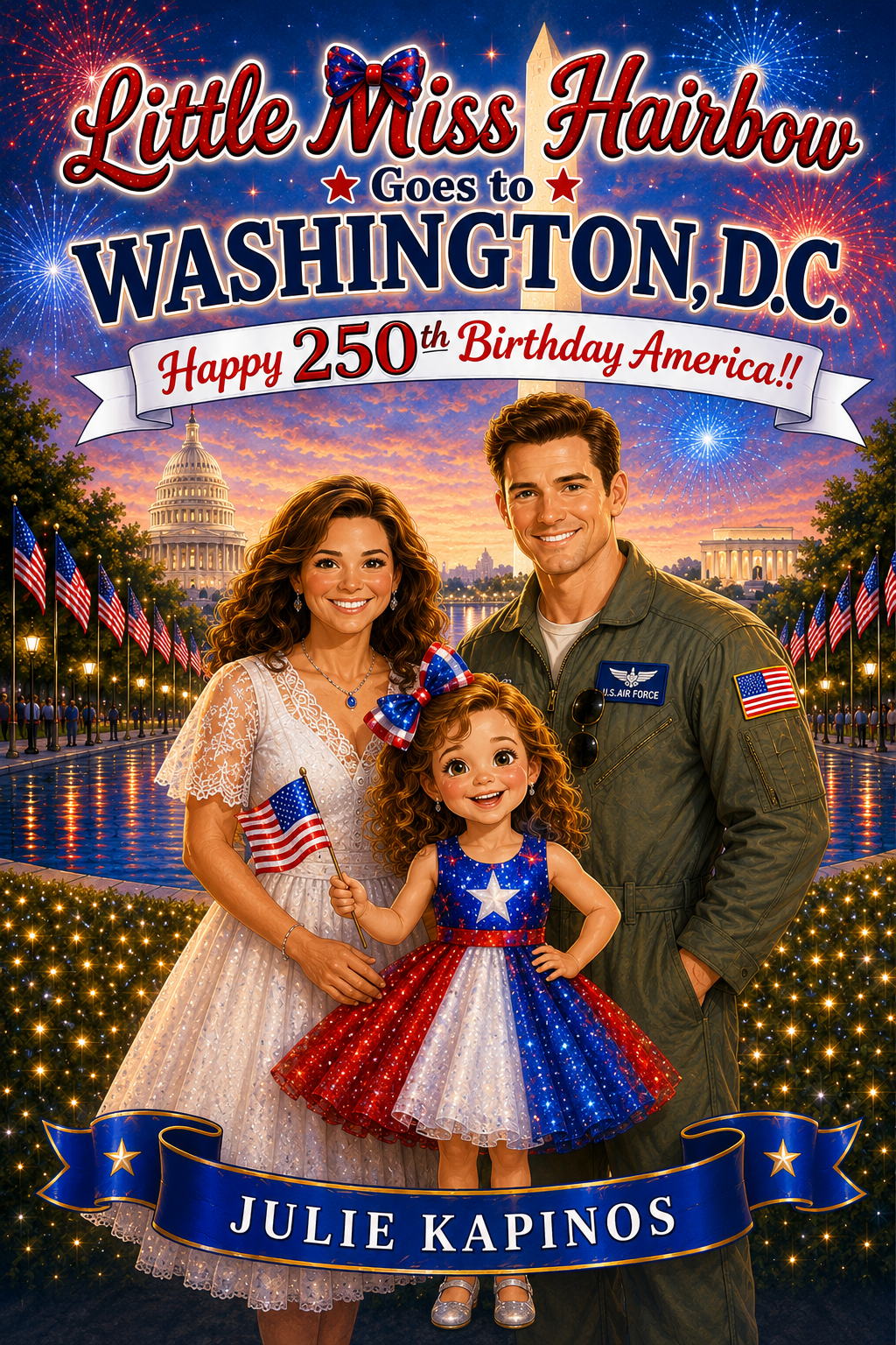 Little Miss Hairbow Goes to Washington, D.C.