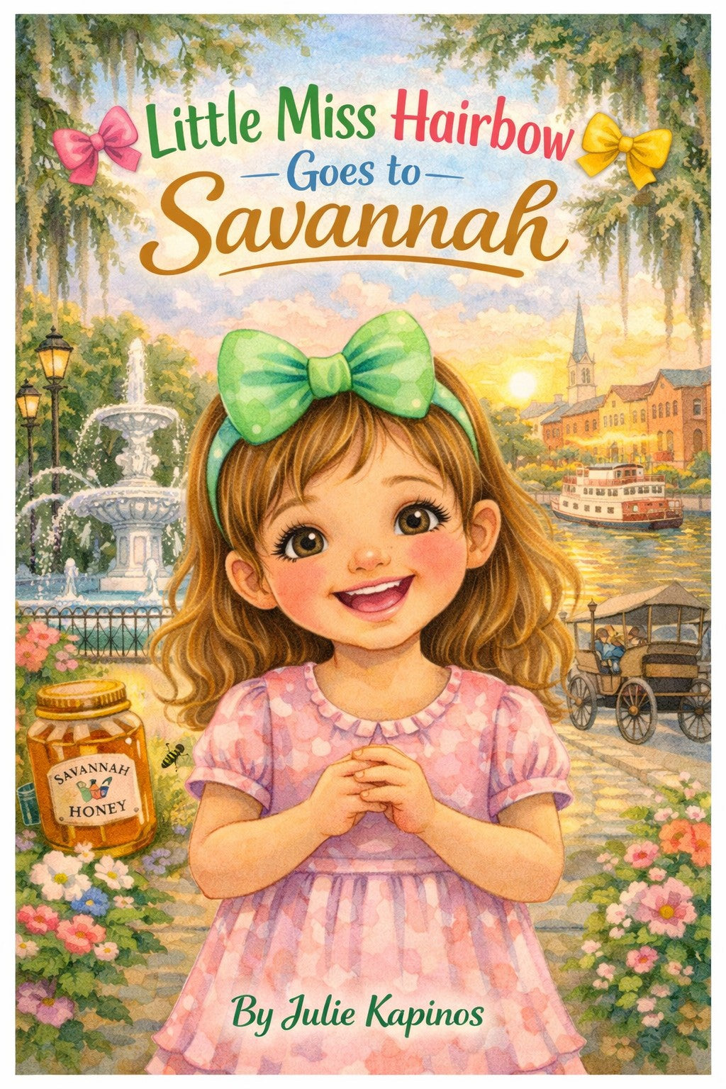 Little Miss Hairbow Goes to Savannah